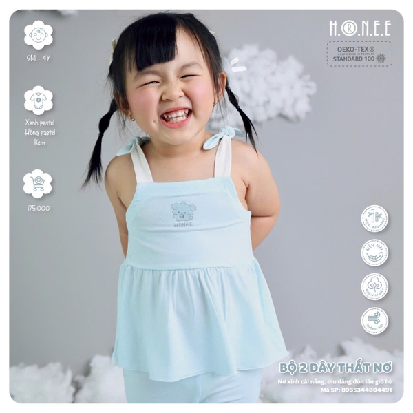 Bộ 2 dây thắt nơ Hrnee