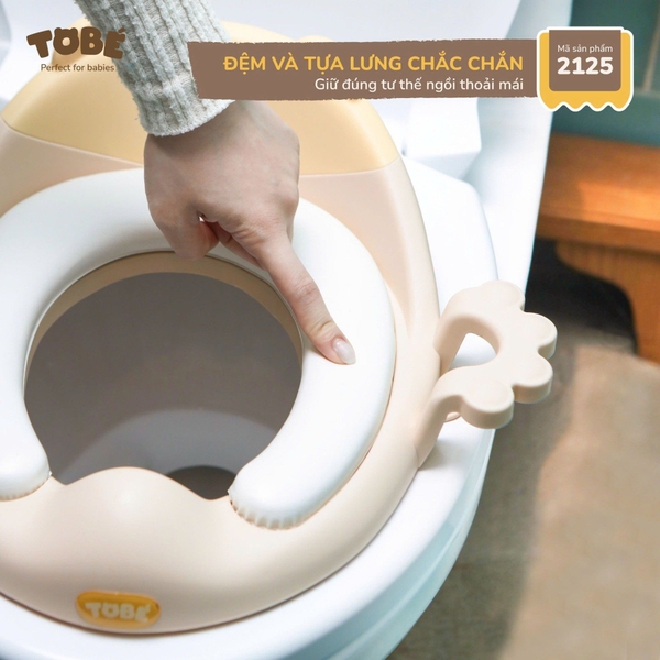 Ghế lót bồn cầu cho bé Tobé Pochi 2125