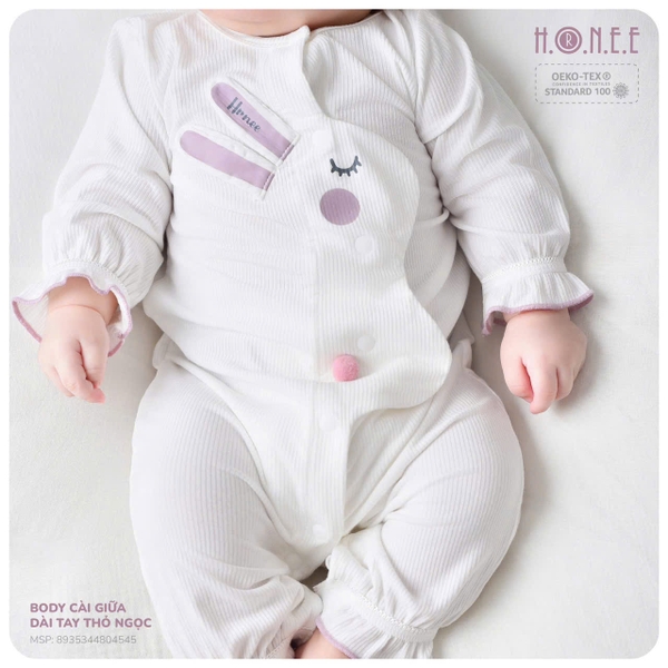 Bộ cài giữa dài tay thỏ ngọc Hrnee 4545
