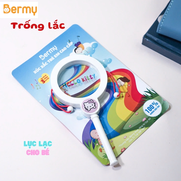 Lục lạc cho bé yêu Bermy (màu sắc/ họa tiết ngẫu nhiên)