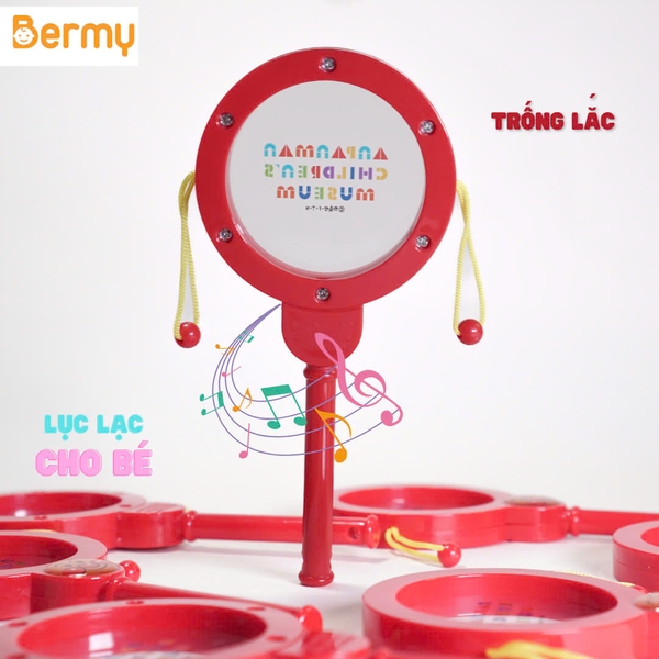 Lục lạc cho bé yêu Bermy (màu sắc/ họa tiết ngẫu nhiên)