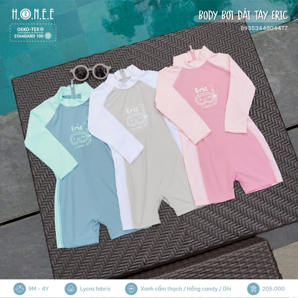 Body bơi dài tay Eric Hrnee 4477