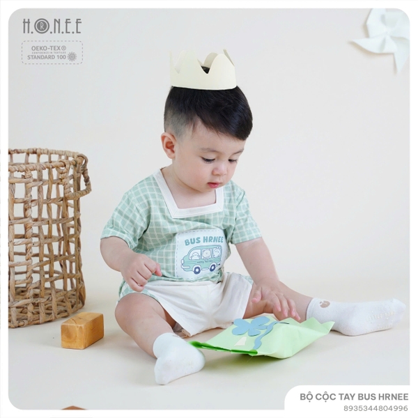 Bộ cộc tay Bus Honee Hrnee