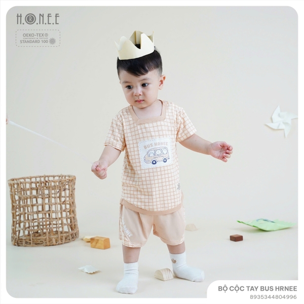 Bộ cộc tay Bus Honee Hrnee