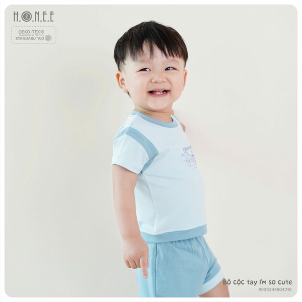 Bộ cộc tay I'm so cute Hrnee