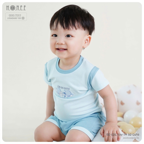 Bộ cộc tay I'm so cute Hrnee