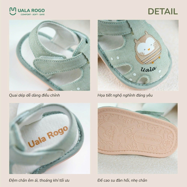 Dép Sandal Tập Đi Cho Bé Ualarogo UR5685