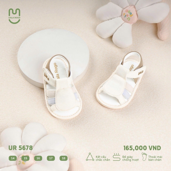 Dép Sandal Tập Đi Cho Bé Ualarogo UR5678