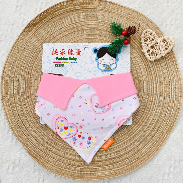 Yếm cotton cổ ve (màu ngẫu nhiên)