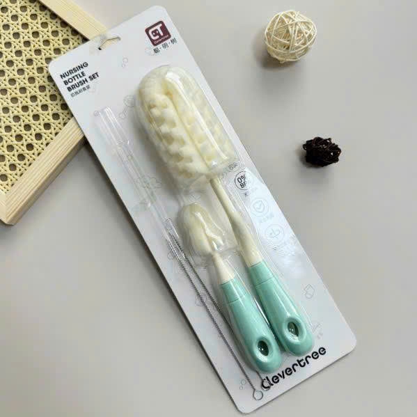 Set cọ xốp 3 chi tiết (màu ngẫu nhiên)