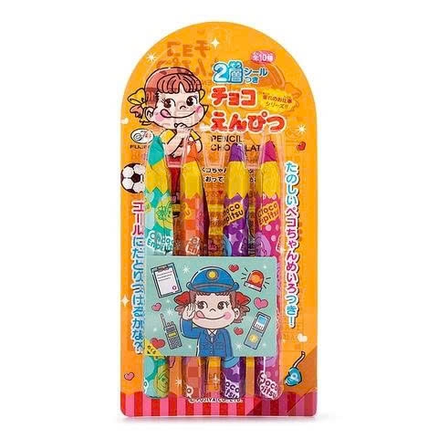 Kẹo Socola Fujiya hình bút chì (túi 4 chiếc 27g) 2Y+