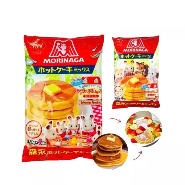 Bột làm bánh Pancake Morinaga 600g (9M+)