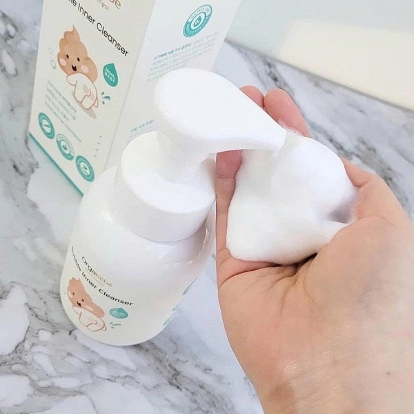 Dung dịch vệ Mông và Vùng Kín Orgabebe cho trẻ từ sơ sinh