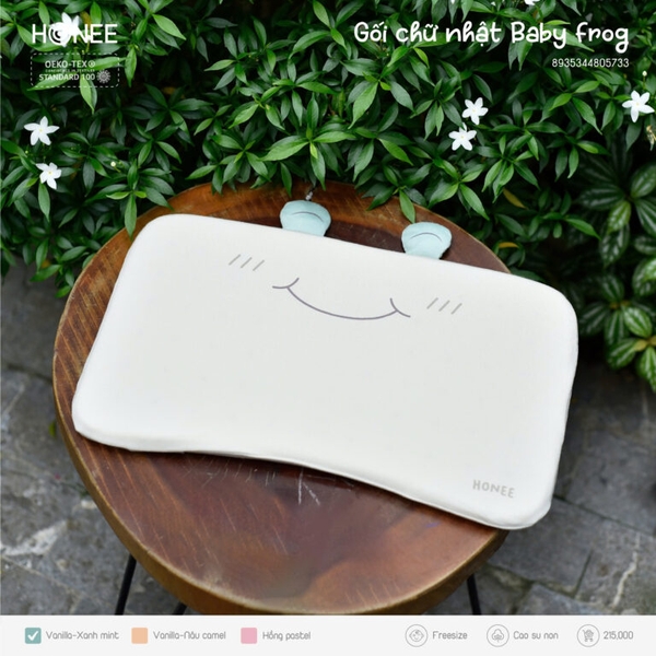 GỐI CHỮ NHẬT BABY FROG 5733 HONEE