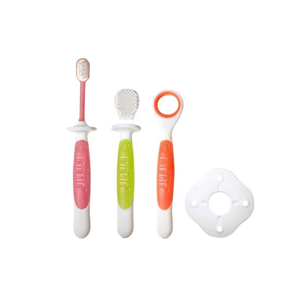 Bộ bàn chải 3 giai đoạn Farlin cho bé tập đánh răng hiệu quả