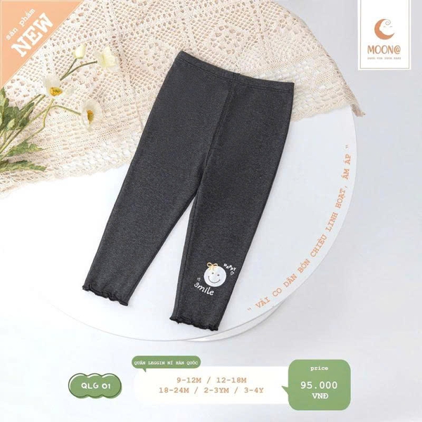 (C9) Quần Legging Nỉ Hàn Quốc Moon Cho Bé