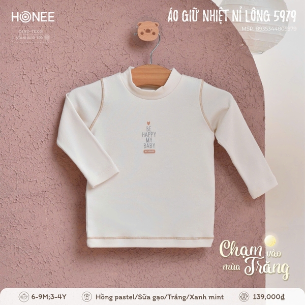 Áo Giữ Nhiệt Nỉ Lông Honee 5979