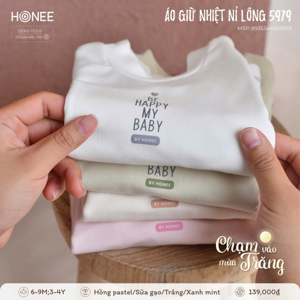 Áo Giữ Nhiệt Nỉ Lông Honee 5979