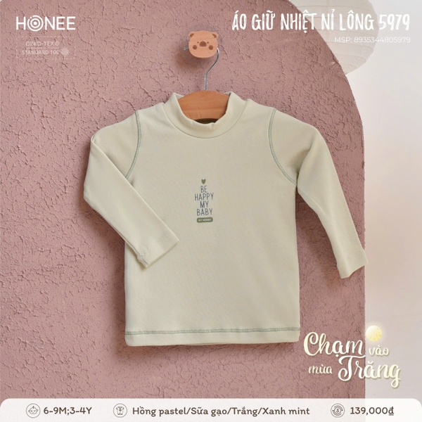 Áo Giữ Nhiệt Nỉ Lông Honee 5979