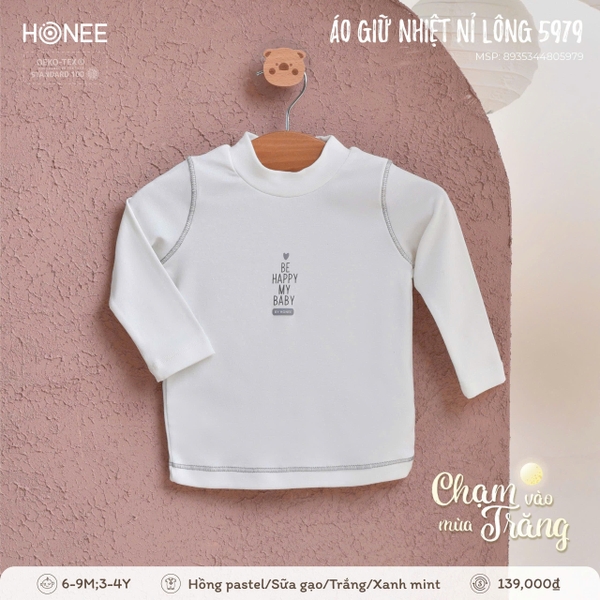 Áo Giữ Nhiệt Nỉ Lông Honee 5979