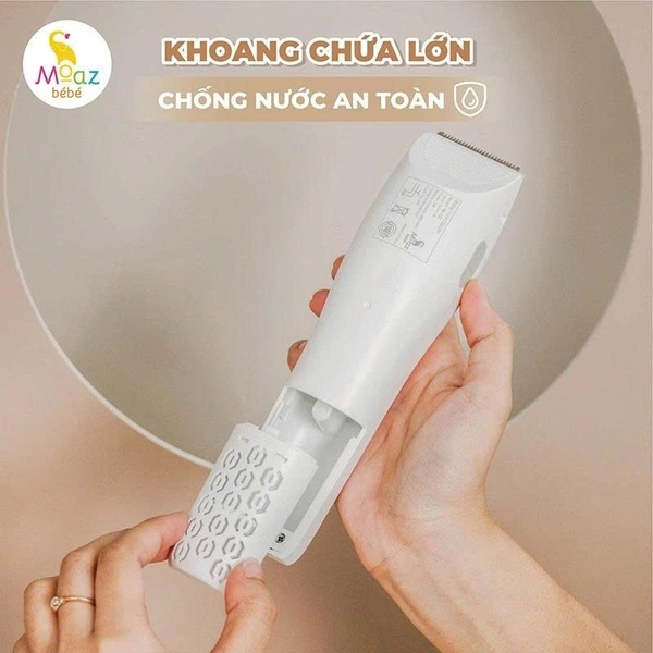 Tông đơ điện cắt tóc cho bé Moaz BéBé MB – 100