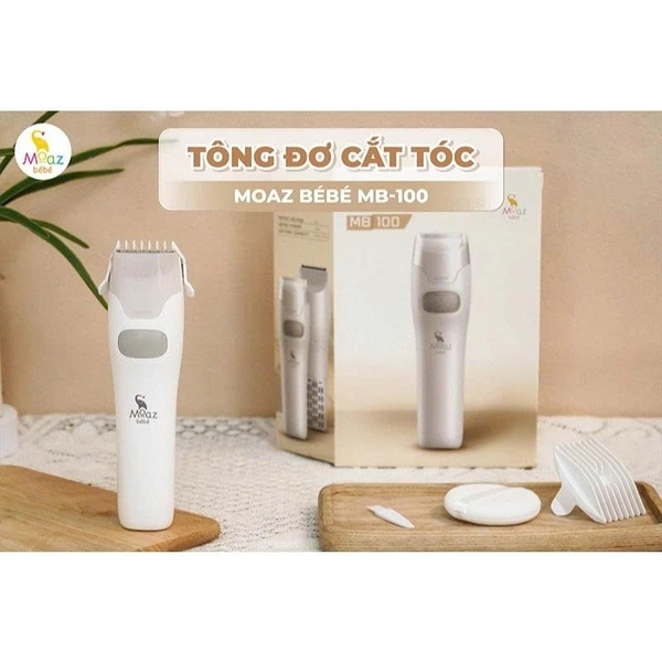 Tông đơ điện cắt tóc cho bé Moaz BéBé MB – 100