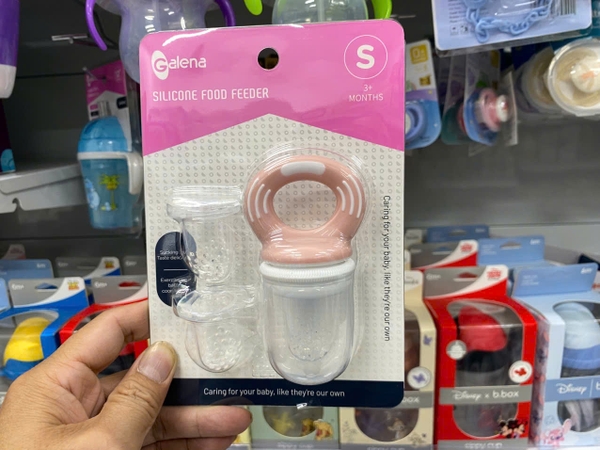 Túi nhai chống hóc silicone Galena GA-FF01 (cho bé trên 3 tháng)