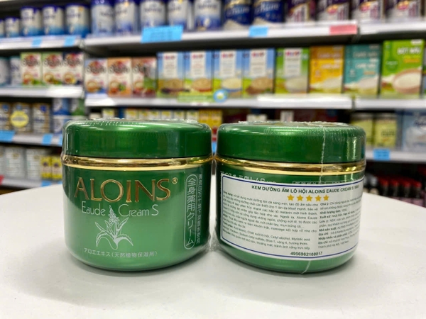 Kem dưỡng ẩm  lô hội Aloins Eaudé Cream S dùng cho mặt và toàn thân (180g)