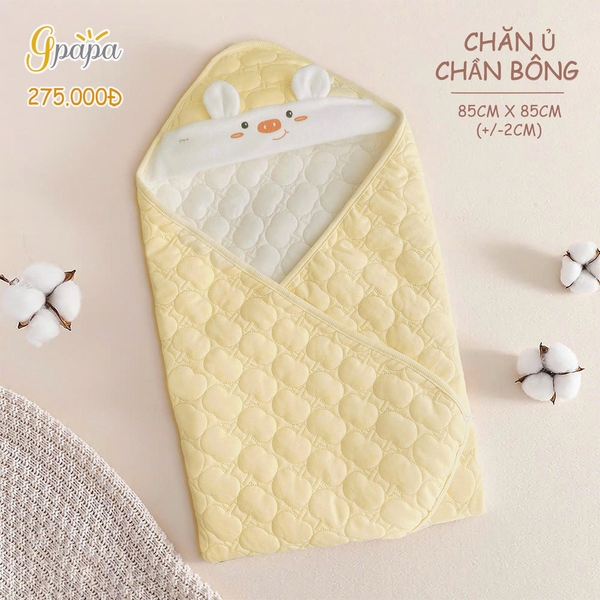 Chăn ủ chần bông táo Gpapa
