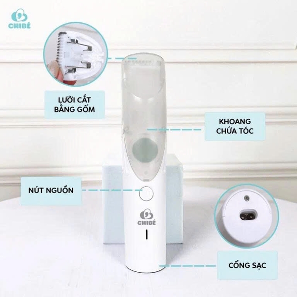Tông đơ hút tóc trẻ em CHIBÉ CB011
