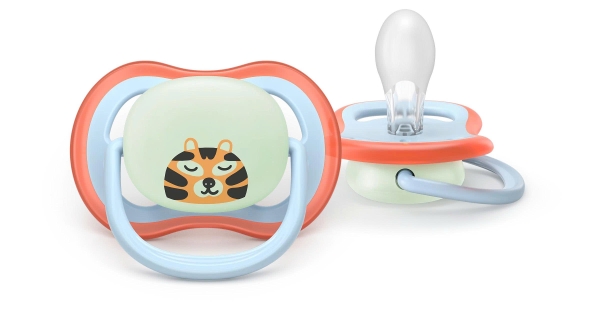 Ty ngậm thông khí dạ quang ban đêm Philips Avent (SCF376/24, 0-6M, vỉ đôi)