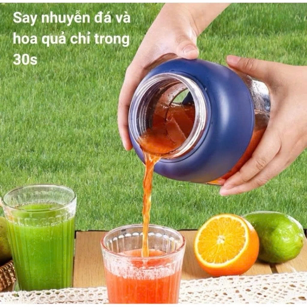 Máy xay sinh tố cầm tay pin sạc Bioamicus