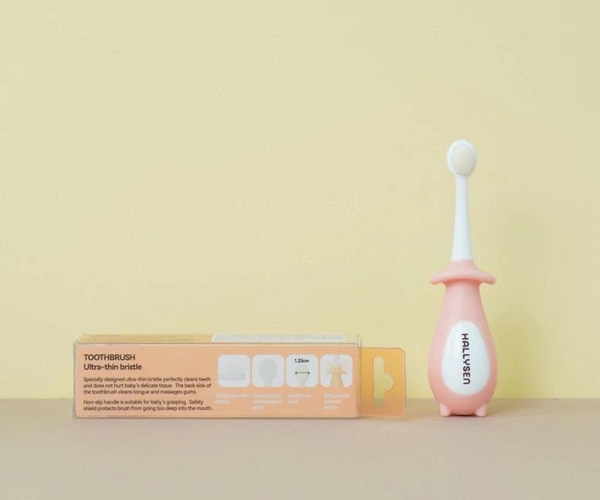 Bàn chải lông tơ Hallysen cho bé