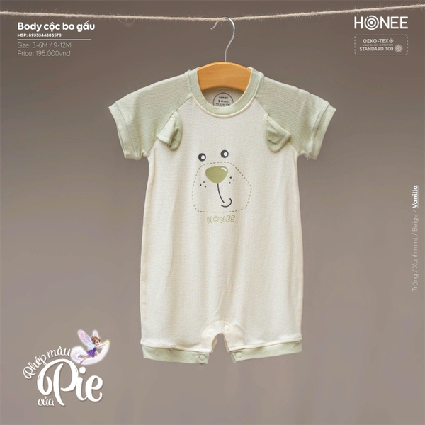 (C2) Body cộc bo gấu Honee 6570
