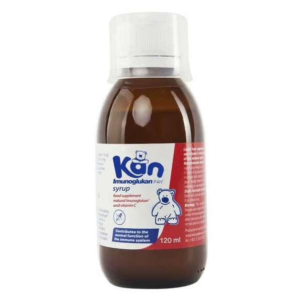 Siro tăng đề kháng Kan Imunoglukan P4H  120ml (6M+)