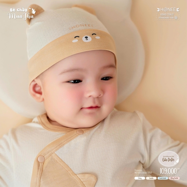 Set mũ BTC gấu DODO Honee 9342