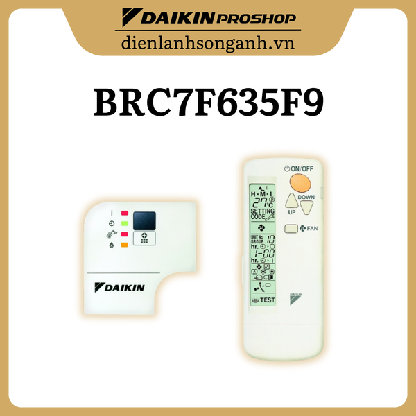Bộ điều khiển Daikin BRC7F635F9
