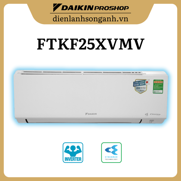 Daikin treo tường Inverter 1.0HP FTKF25XVMV/RKF25XVMV