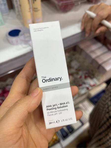 peel da The ordinary AHA 30% + BHA 2% peeling 30 ml