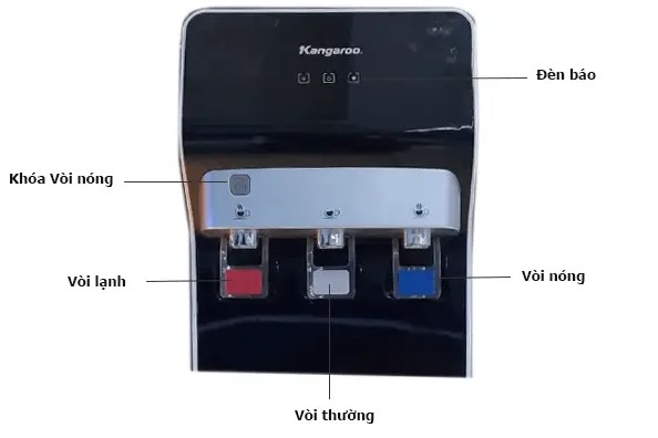 Máy lọc nước nóng lạnh RO Kangaroo KG62A3