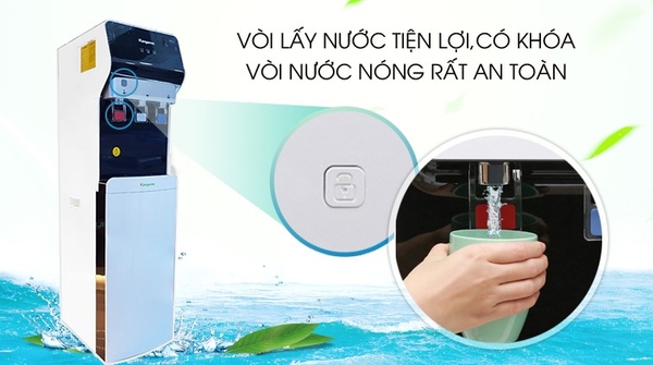 Máy lọc nước nóng lạnh RO Kangaroo KG62A3