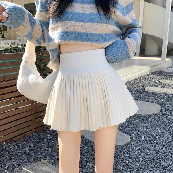 Tennis Pleated Mini Skirt