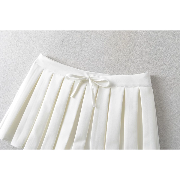 Basic Cropped Polo Knit