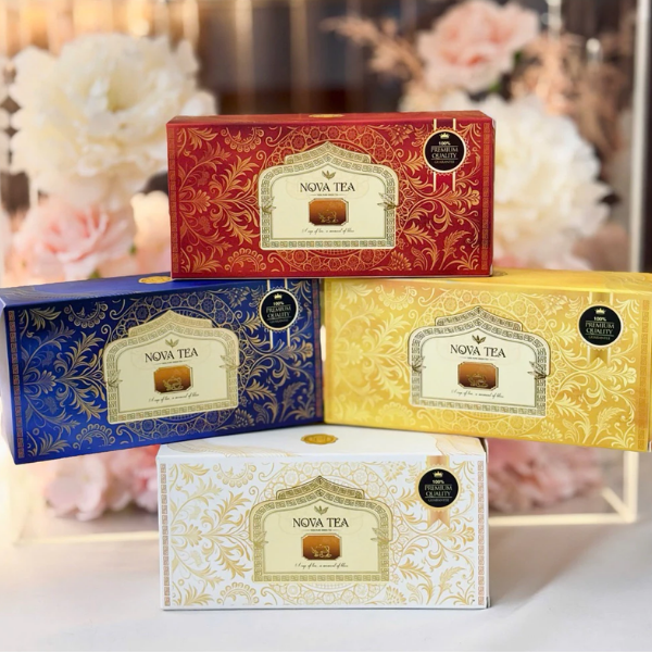 Vỏ đựng trà Ép Kim Full – Mẫu mới |  Làm Giỏ Quà Tết Cao Cấp, Decor Tết 2026 -   {{store}}