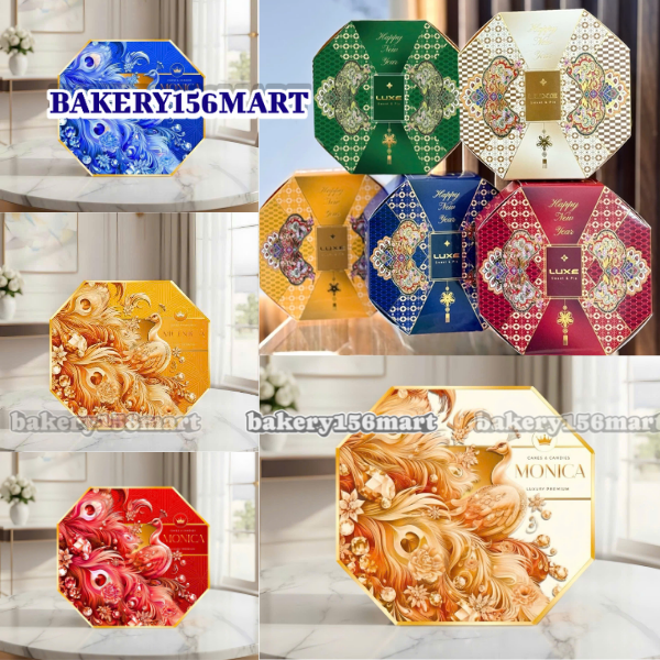 Vỏ hộp Bát Giác đựng bánh kẹo tết – Mẫu mới |  Làm Giỏ Quà Tết Cao Cấp, Decor Tết 2026 -  {{store}}
