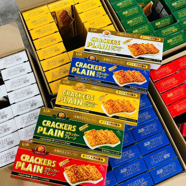 Bánh Cracker Plain Dừa Sợi Nướng - Phù Hợp Làm Quà Tết -  {{store}}