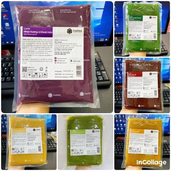 Nhân trung thu sên sẵn Luna Farina 2kg