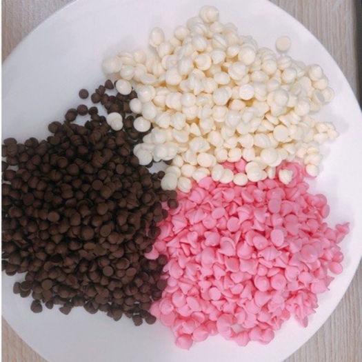 SOCOLA CHIP / SÔ-CÔ-LA CHÍP  TRẮNG -HỒNG -ĐEN( giá tận xưởng )