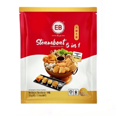 Combo Viên Thả Lẩu EB 5in1 Malaysia