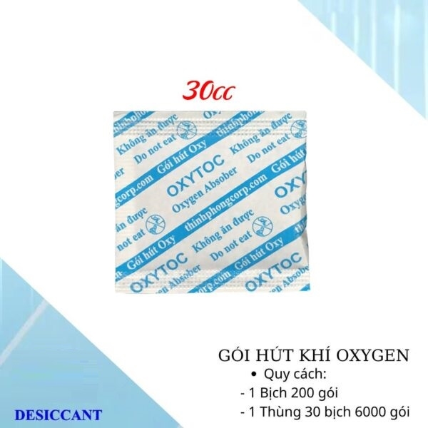 Gói Hút Ẩm,Hút Oxy Cho Bánh Trung Thu,Thực Phẩm,Bánh Kẹo,Giày Dép  Oxytoc 30cc